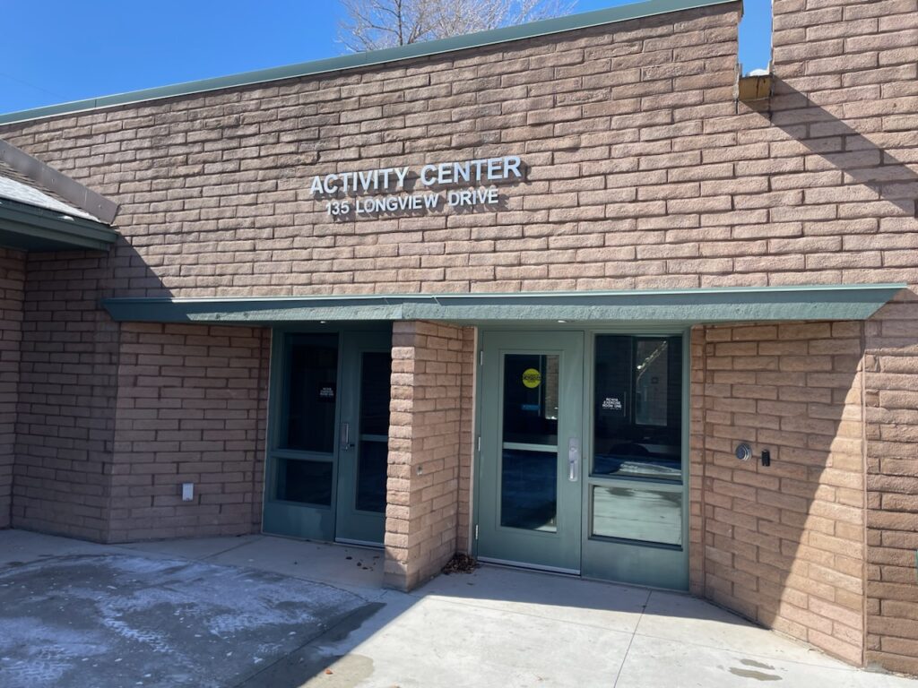 Entrance to the Building